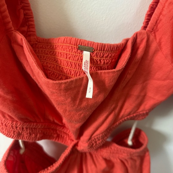 Free People Cross of Sunlight Cutout Mini Dress - Picture 6 of 9